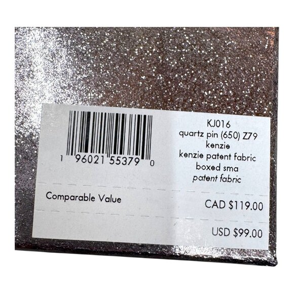 Kate Spade Kenzie Cardholder Metallic Lavender Pink patent leather gift box new - Picture 6 of 10